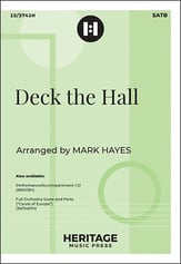 Deck the Hall SATB choral sheet music cover